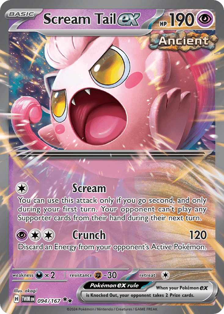 Scream Tail ex, Twilight Masquerade 94
