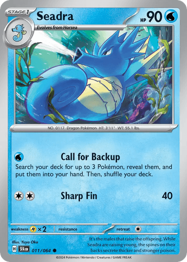 Seadra, Shrouded Fable 11