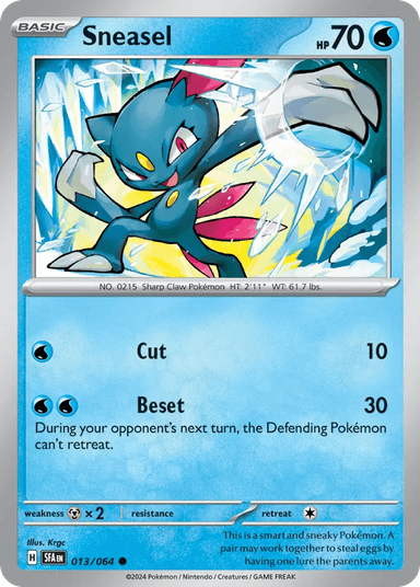 Sneasel, Shrouded Fable 13