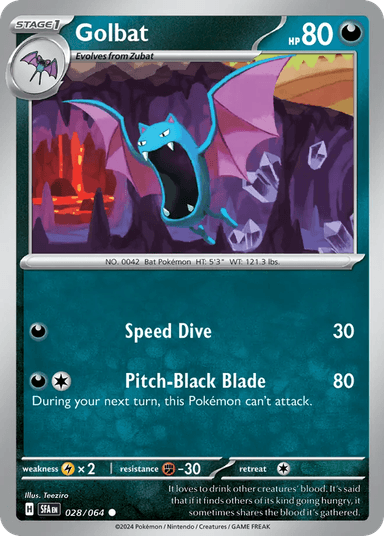 Golbat, Shrouded Fable 28
