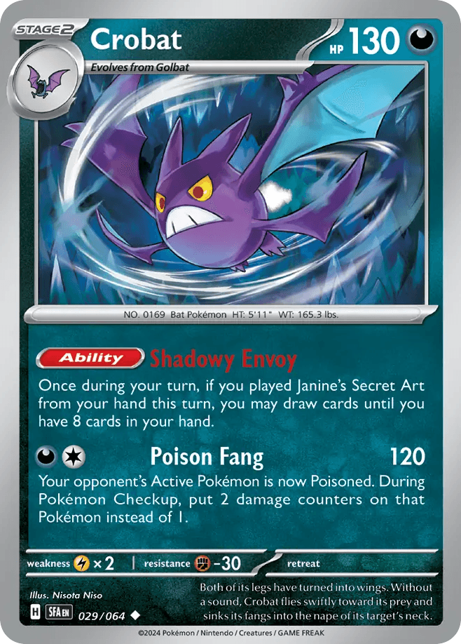 Crobat, Shrouded Fable 29