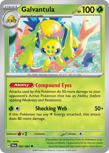 Galvantula, Shrouded Fable 2