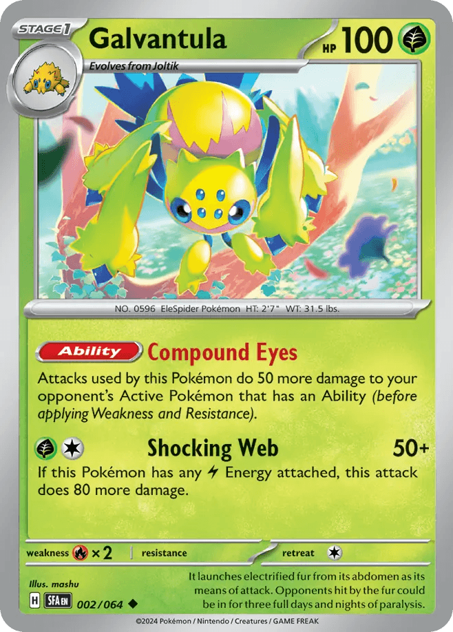 Galvantula, Shrouded Fable 2
