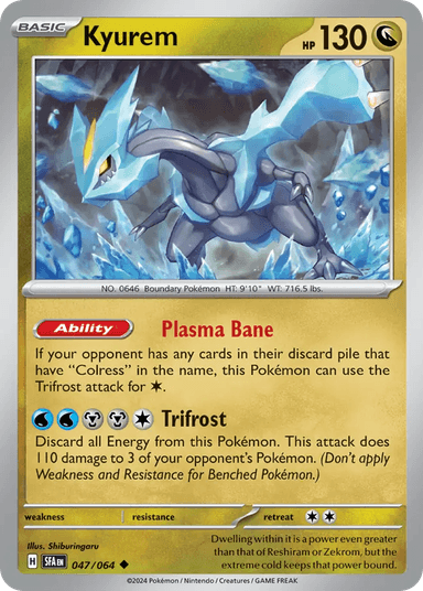 Kyurem, Shrouded Fable 47