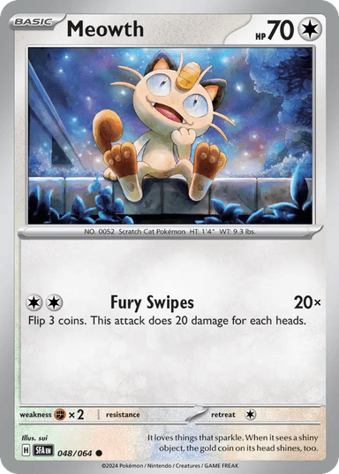 Meowth, Shrouded Fable 48
