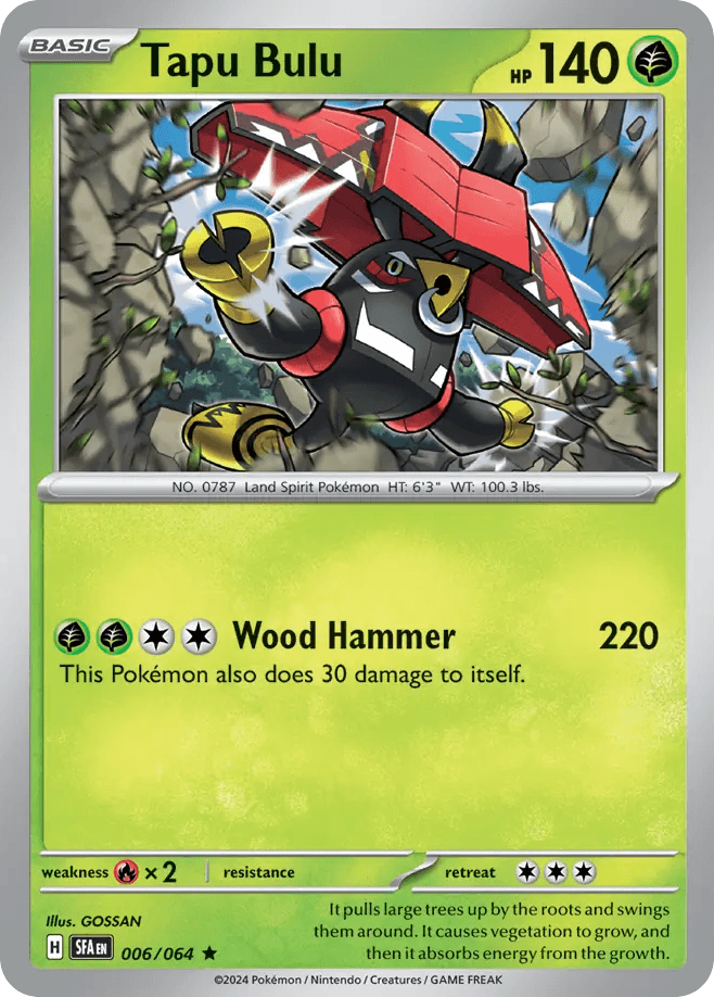 Tapu Bulu, Shrouded Fable 6