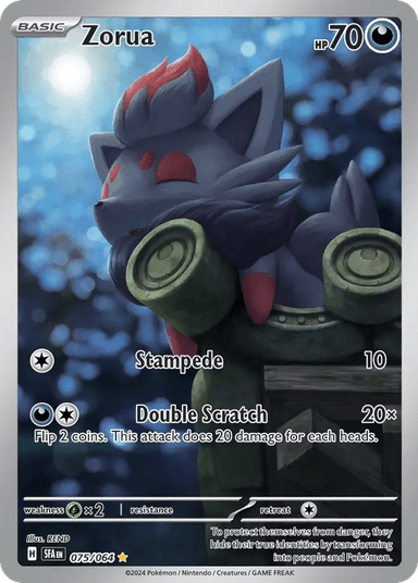 Zorua, Shrouded Fable 75