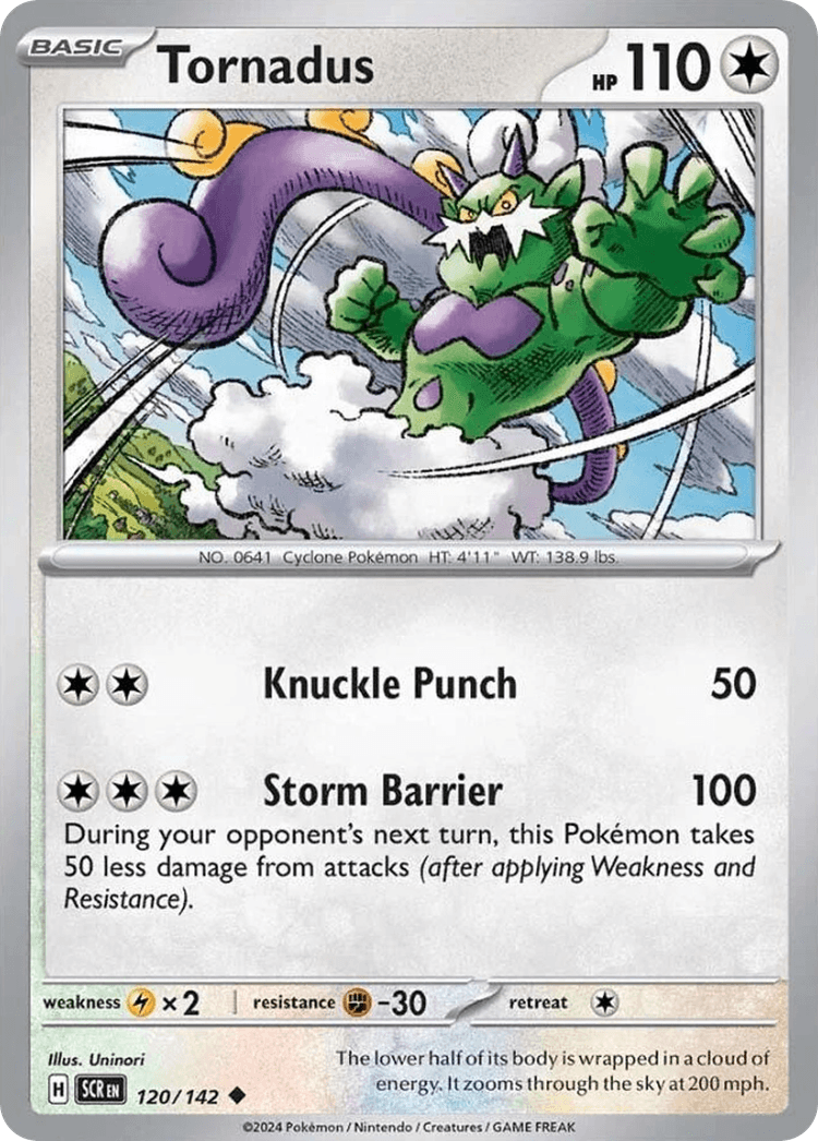 Tornadus, Stellar Crown 120