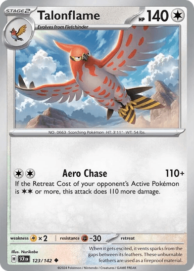 Talonflame, Stellar Crown 123