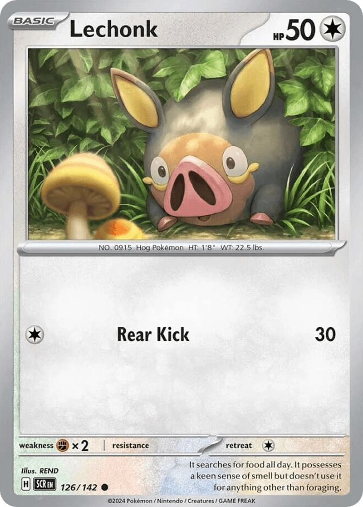Lechonk, Stellar Crown 126