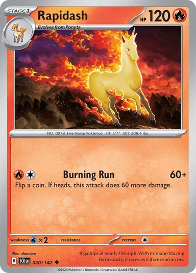 Rapidash, Stellar Crown 20