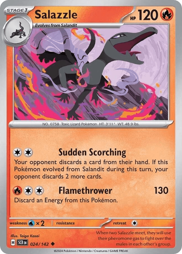 Salazzle, Stellar Crown 24