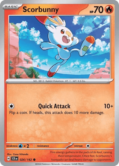 Scorbunny, Stellar Crown 26