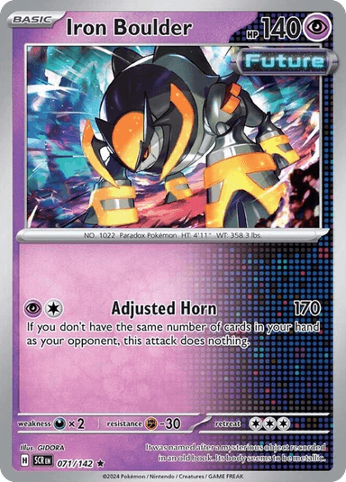 Iron Boulder, Stellar Crown 71