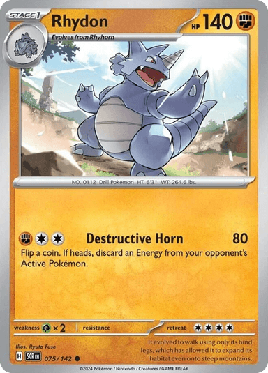 Rhydon, Stellar Crown 75