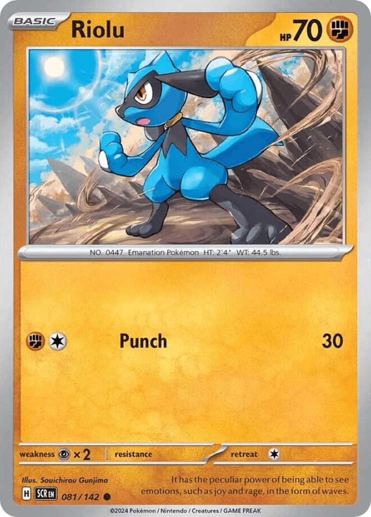 Riolu, Stellar Crown 81