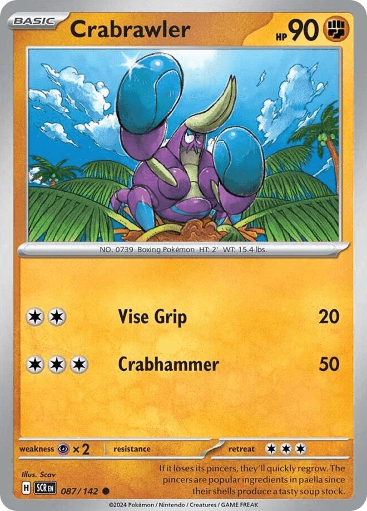 Crabrawler, Stellar Crown 87