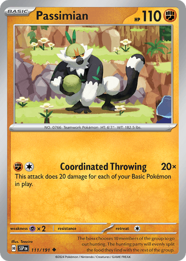 Passimian, Surging Sparks 111