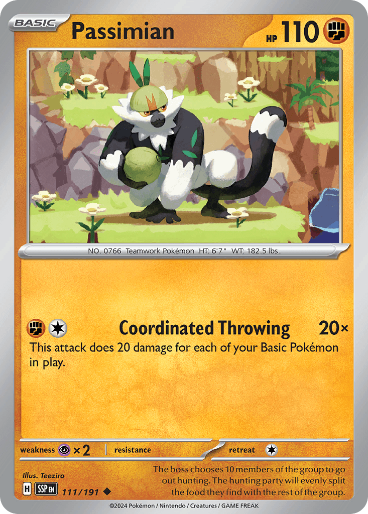 Passimian, Surging Sparks 111