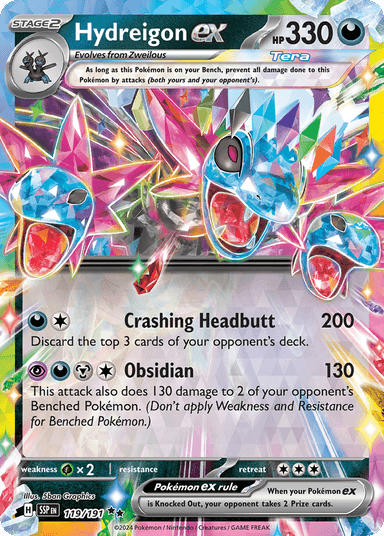 Hydreigon ex, Surging Sparks 119