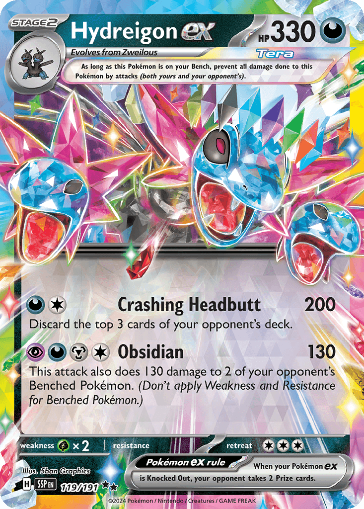 Hydreigon ex, Surging Sparks 119