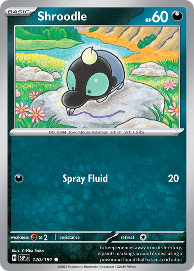 Shroodle, Surging Sparks 120