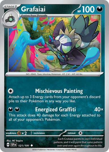Grafaiai, Surging Sparks 121