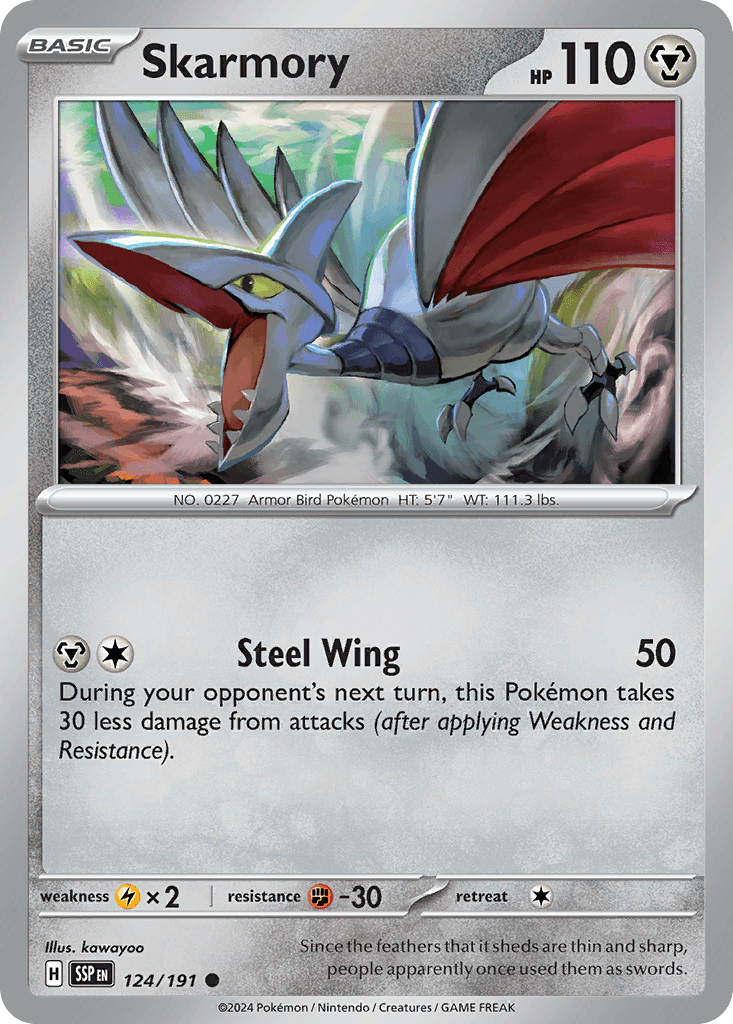 Skarmory, Surging Sparks 124