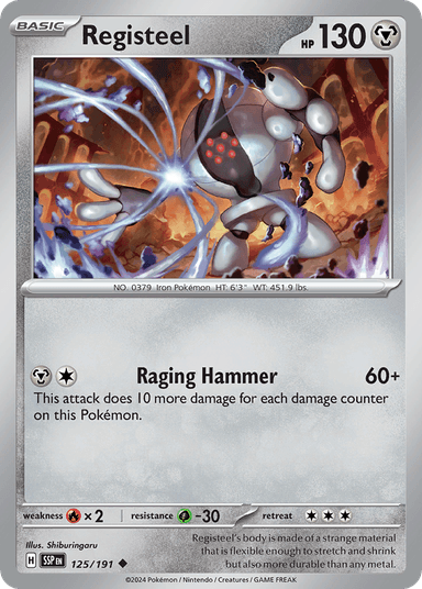 Registeel, Surging Sparks 125