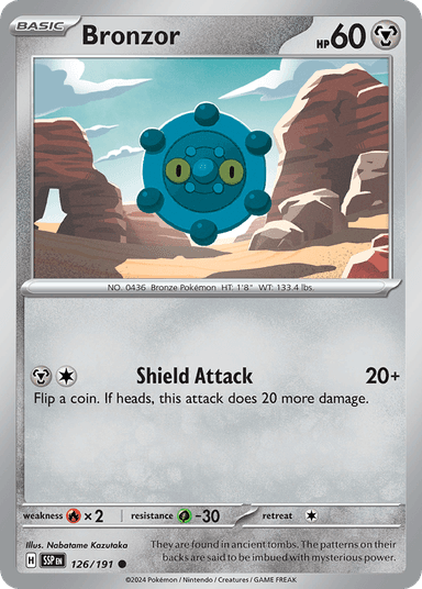 Bronzor, Surging Sparks 126