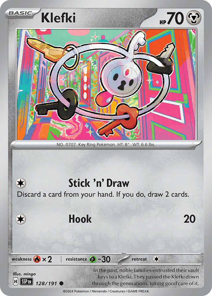 Klefki, Surging Sparks 128