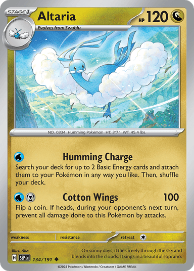 Altaria, Surging Sparks 134