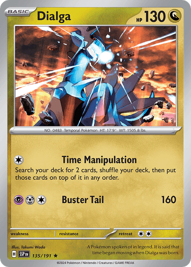 Dialga, Surging Sparks 135