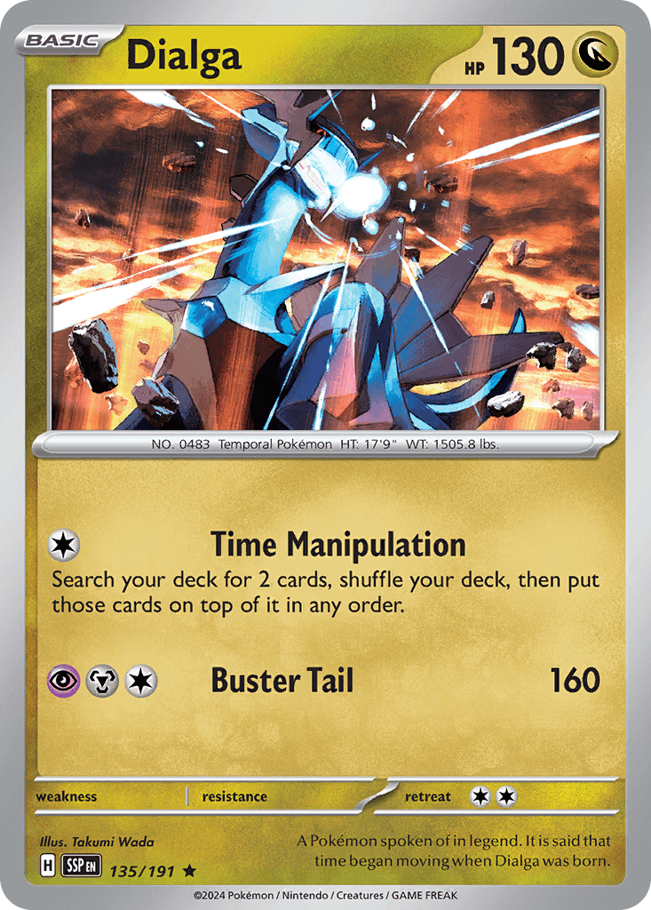 Dialga, Surging Sparks 135