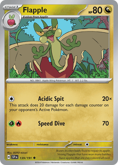 Flapple, Surging Sparks 139