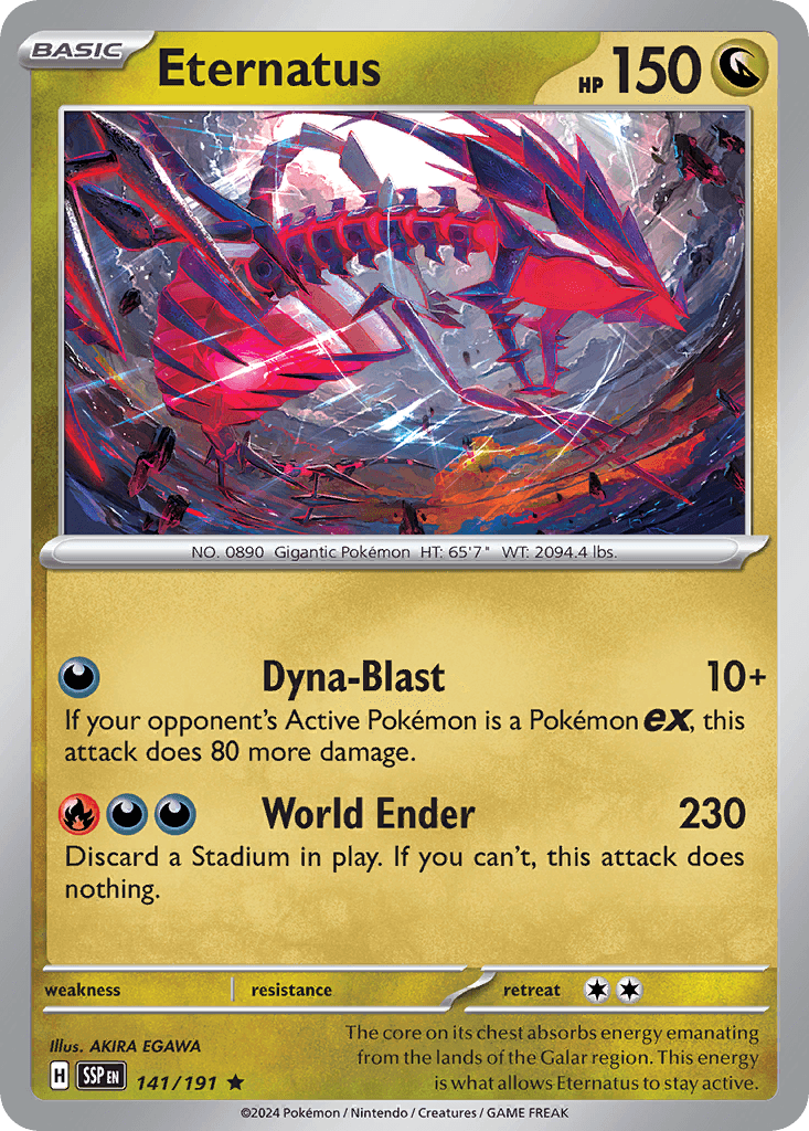 Eternatus, Surging Sparks 141