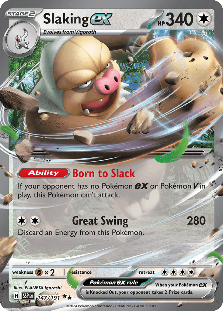 Slaking ex, Surging Sparks 147
