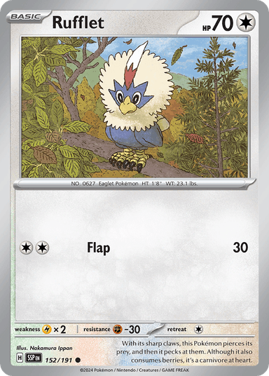 Rufflet, Surging Sparks 152