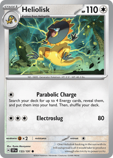 Heliolisk, Surging Sparks 155