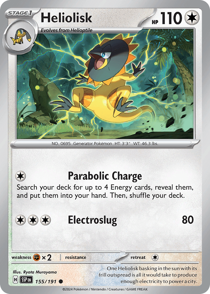 Heliolisk, Surging Sparks 155