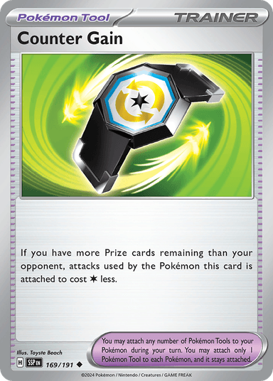 Counter Gain, Surging Sparks 169