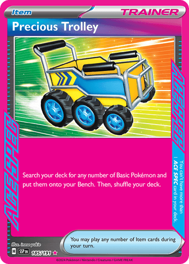 Precious Trolley, Surging Sparks 185