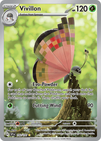 Vivillon, Surging Sparks 193