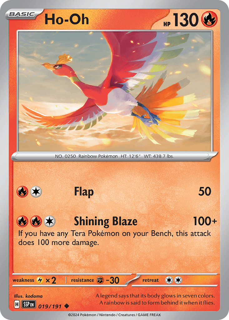 Ho-Oh, Surging Sparks 19
