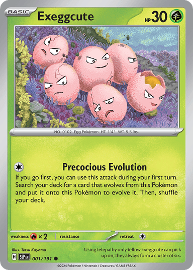 Exeggcute, Surging Sparks 1