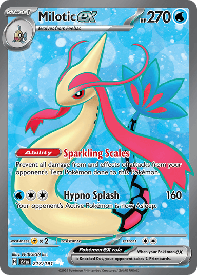 Milotic ex, Surging Sparks 217