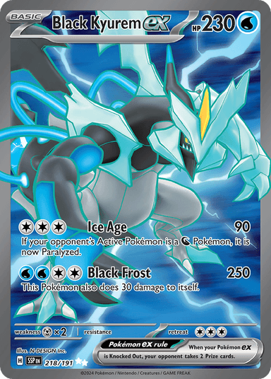 Black Kyurem ex, Surging Sparks 218