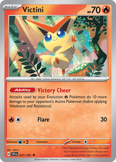 Victini, Surging Sparks 21