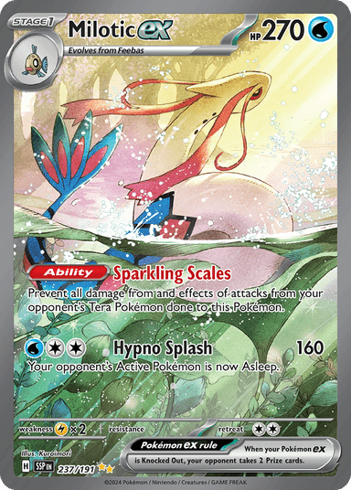 Milotic ex, Surging Sparks 237