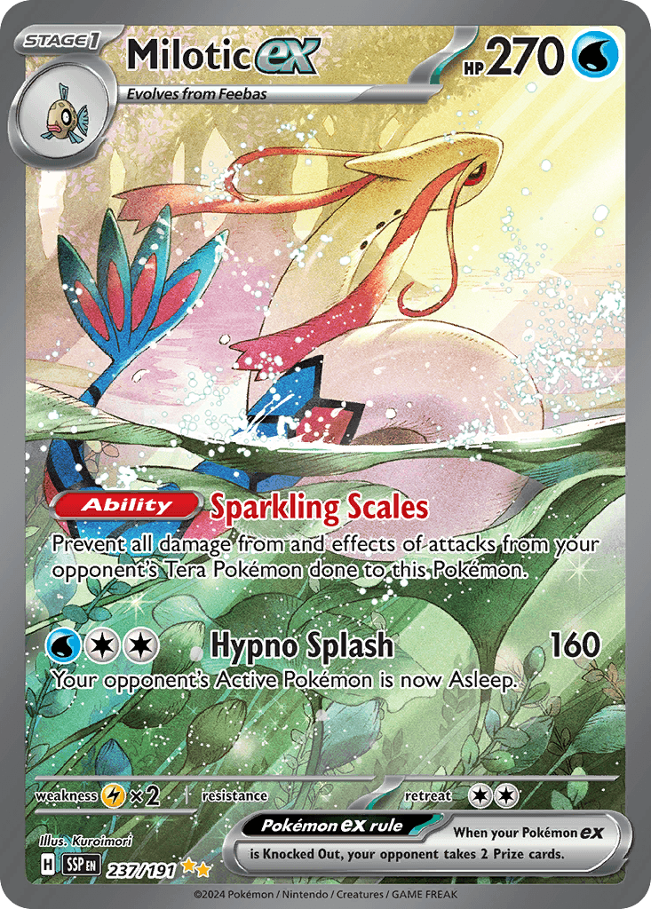 Milotic ex, Surging Sparks 237